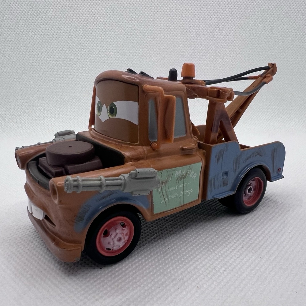 Disney Pixar Cars Fighting Face Mater Mattel 1:55 Diecast Car
